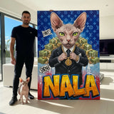 Custom Pet Portrait - Graffiti Cartoon Style