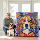 Custom Pet Portrait - Matisse Style