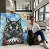 Custom Pet Portrait - Van Gogh Style