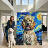 Custom Pet Portrait - Van Gogh Style