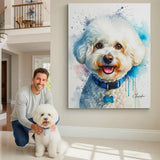 Custom Pet Portrait - Watercolor Style