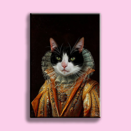 The Duchess Custom Pet Portrait - 1 Pet - Furr and Family