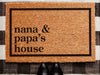 Personalized Doormat with Family Name – Custom Welcome Mat for Home Design 5