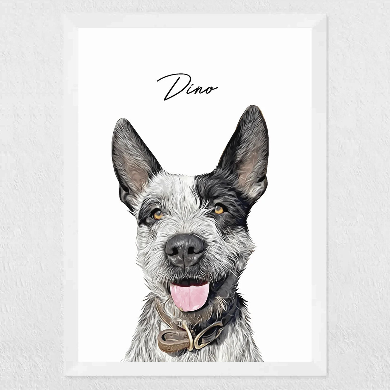 Realistic Pet Portrait - 1 Pet - Furr and Family