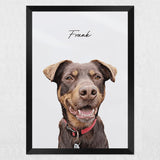 Realistic Pet Portrait - 1 Pet - Furr and Family