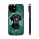 Digital Oil Painting - Custom Mobile Cover - 1 Pet - Furr and Family