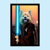 Kenobi Star Wars - Custom Pet Portrait - 1 Pet - Furr and Family
