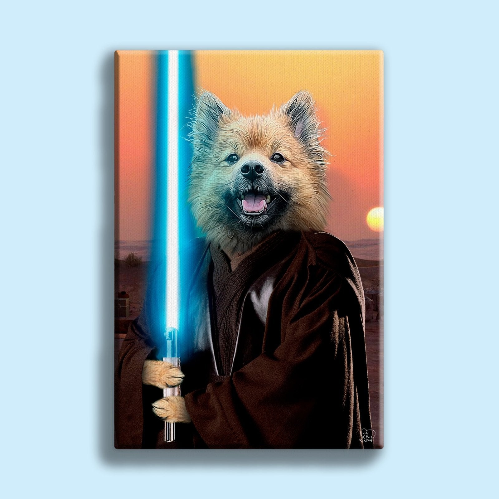 Kenobi Star Wars - Custom Pet Portrait - 1 Pet - Furr and Family