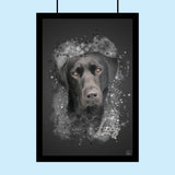 Premium Watercolor Pet Portrait - Custom Pet Artwork - 1 Pet - Furr and Family