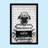 The Prisoner Pet - Custom Pet Portrait - 1 Pet - Furr and Family