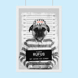 The Prisoner Pet - Custom Pet Portrait - 1 Pet - Furr and Family