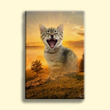 The Nature Pet Art - Custom Pet Portrait - 1 Pet - Furr and Family