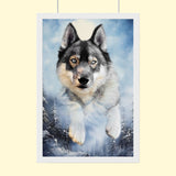 The Nature Pet Art - Custom Pet Portrait - 1 Pet - Furr and Family