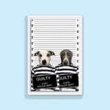Partners in Crime Pet Portrait - 2 Pets - Furr and Family