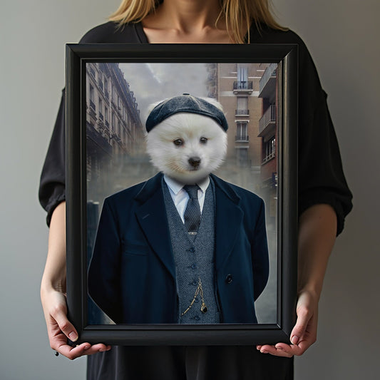 Thomas Shelby - Peaky Blinders - Custom Pet Portrait - 1 Pet - Furr and Family