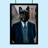 Thomas Shelby - Peaky Blinders - Custom Pet Portrait - 1 Pet - Furr and Family