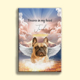 Halo Angel Style - Custom Pet Portrait - 1 Pet - Furr and Family