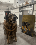 The General - Custom Pet Portrait - 1 Pet - Furr and Family