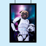 Storm Trooper Star Wars - Custom Pet Portrait - 1 Pet - Furr and Family