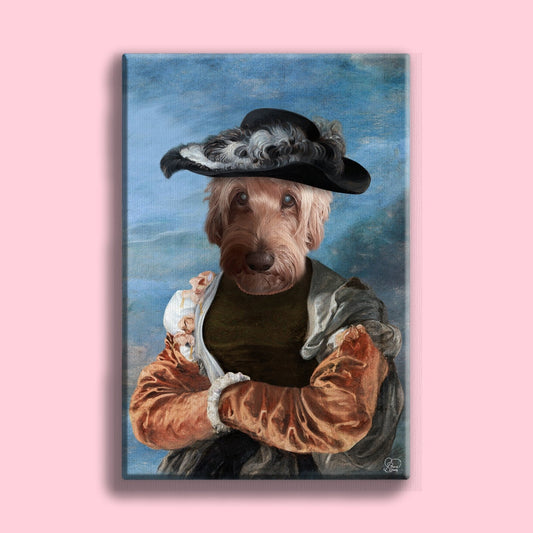 Majestic Pet Queen - Custom Pet Portrait - 1 Pet - Furr and Family