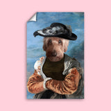 Majestic Pet Queen - Custom Pet Portrait - 1 Pet - Furr and Family