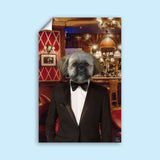 The Gentleman Pet - Custom Pet Portrait - 1 Pet - Furr and Family