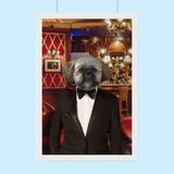 The Gentleman Pet - Custom Pet Portrait - 1 Pet - Furr and Family