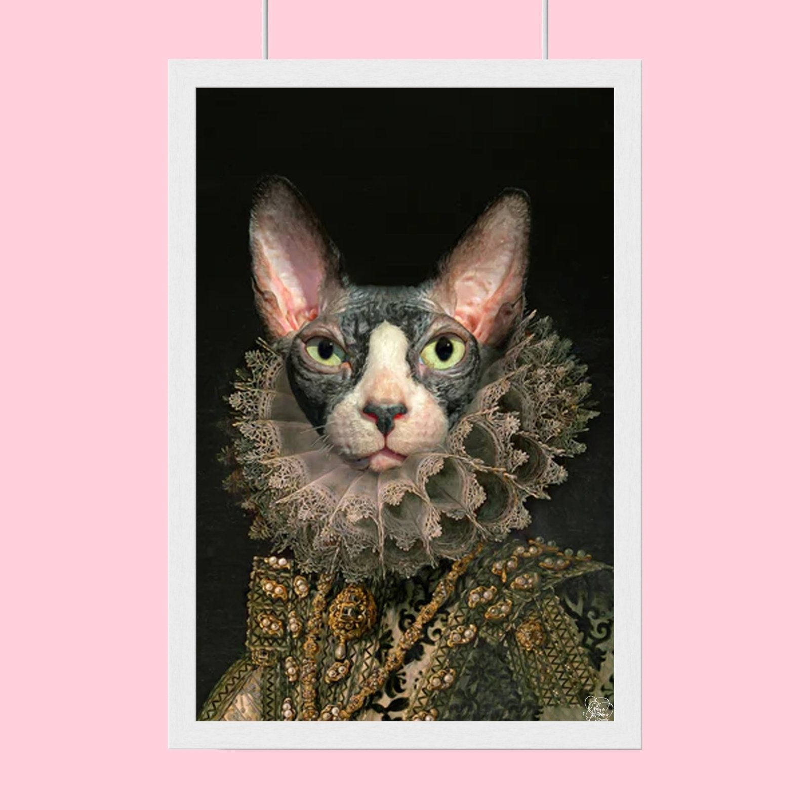 The Empress - Custom Pet Portrait - 1 Pet - Furr and Family