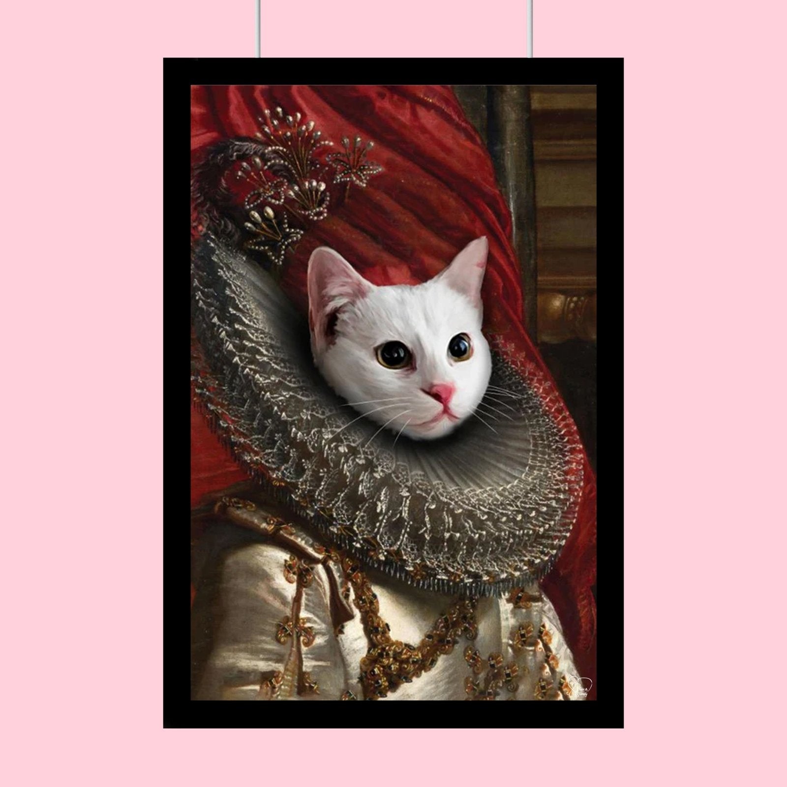 Her Majesty - Custom Pet Portrait - 1 Pet - Furr and Family