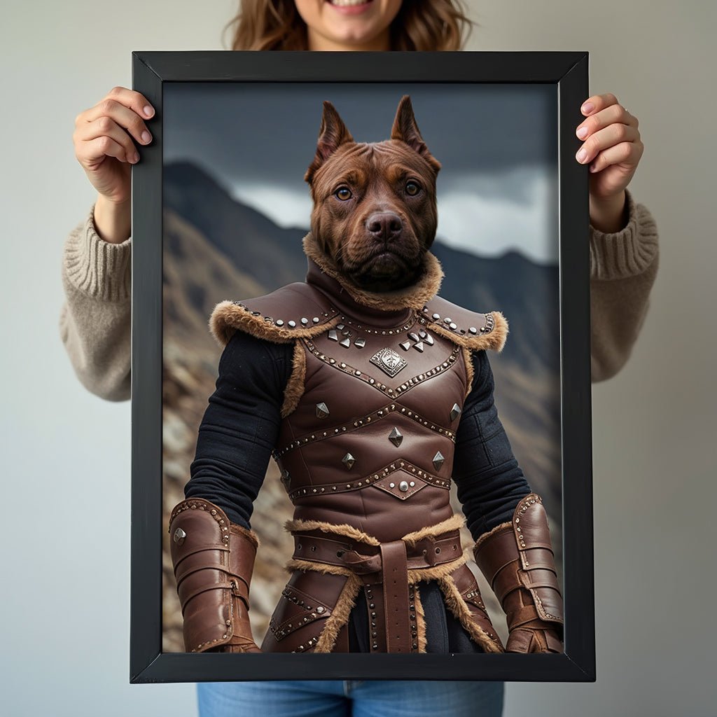 The Noble Protector - Custom Pet Portrait - 1 Pet - Furr and Family