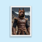 The Noble Protector - Custom Pet Portrait - 1 Pet - Furr and Family