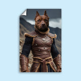 The Noble Protector - Custom Pet Portrait - 1 Pet - Furr and Family