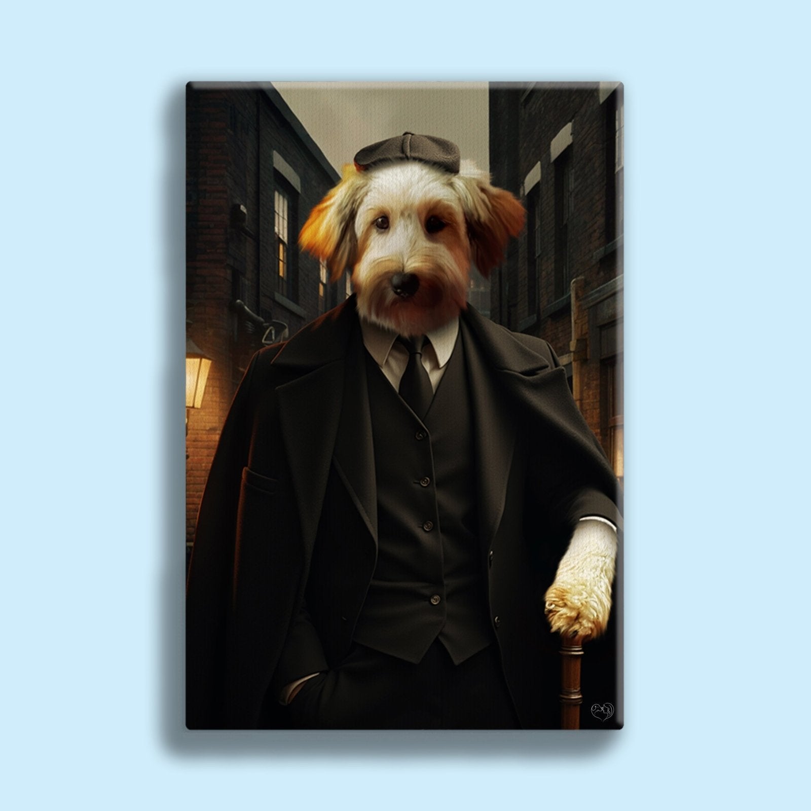 The Pawsh Blinder - Custom Pet Portrait - 1 Pet - Furr and Family