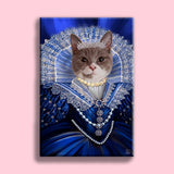 The Princess - Custom Pet Portrait - 1 Pet - Furr and Family