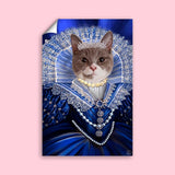 The Princess - Custom Pet Portrait - 1 Pet - Furr and Family