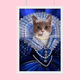 The Princess - Custom Pet Portrait - 1 Pet - Furr and Family