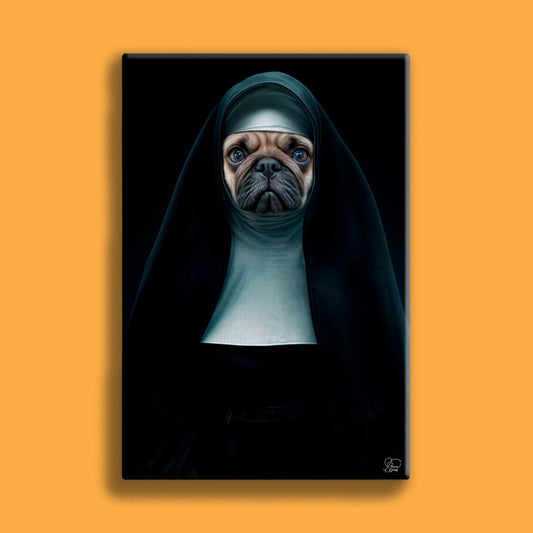 Mr & Mrs Vempire Halloween Pet Portrait - Custom Pet Portrait - 1 Pet - Furr and Family