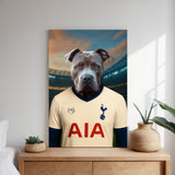 Custom Tottenham Hotspur Pet Portrait