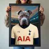 Custom Tottenham Hotspur Pet Portrait