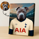 Custom Tottenham Hotspur Pet Portrait