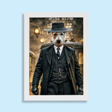 Alfie Solomons (Tom Hardy) Peaky Blinders Pet Portrait - peaky blinder - 1 Pet - Furr and Family