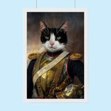 Aristocrat Elegance - Custom Pet Portrait - 1 Pet - Furr and Family