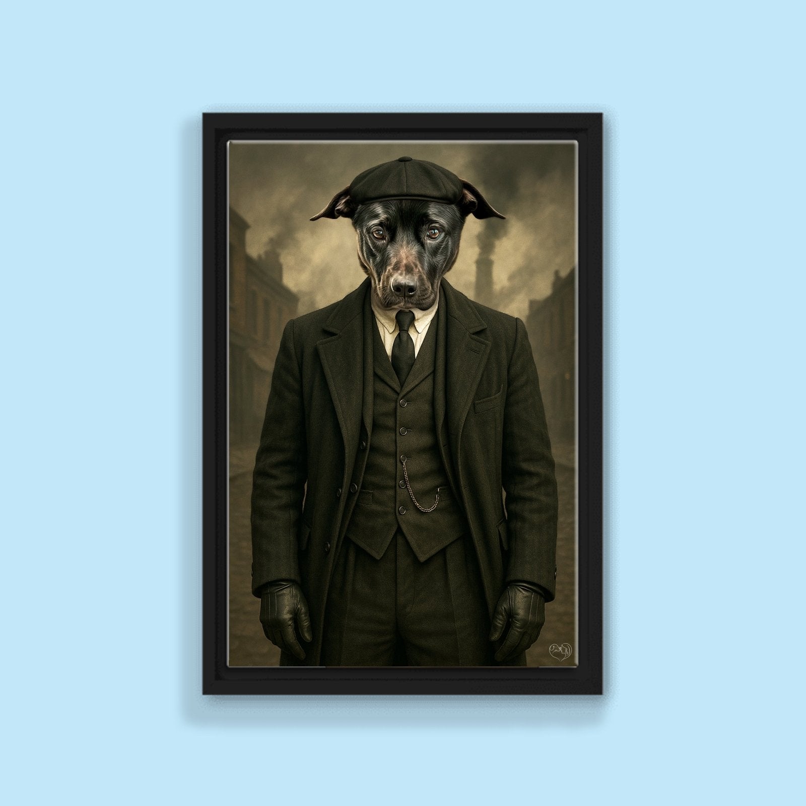 Arthur Shelby – Peaky Blinders Custom Pet Portrait - peaky blinder - 1 Pet - Furr and Family