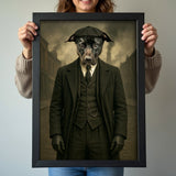Arthur Shelby – Peaky Blinders Custom Pet Portrait - peaky blinder - 1 Pet - Furr and Family
