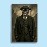 Arthur Shelby – Peaky Blinders Custom Pet Portrait - peaky blinder - 1 Pet - Furr and Family