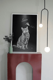 Mystic ButterFly Style - Custom Pet Portrait - 1 Pet - Furr and Family