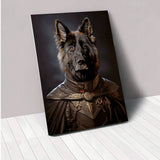 Captain Canine - Custom Pet Portrait | Custom Pet Canvas - 1 Pet - Furr and Family