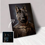Captain Canine - Custom Pet Portrait | Custom Pet Canvas - 1 Pet - Furr and Family