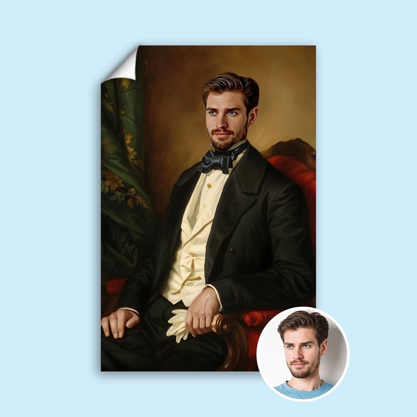 Classic Politician Human Portrait - Human Portrait - Male - Furr and Family