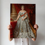 Classic Renaissance Queen Portrait - Human Portrait - Female - Furr and Family